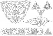 Celtic Tattoo Designs Sheet 172 Copy